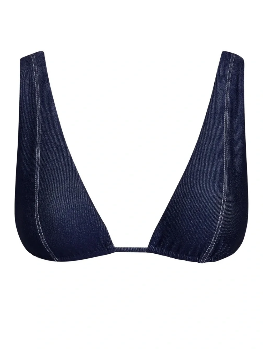 Monday Swimwear Palm Springs Top Denim Blue